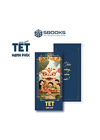 Combo 5 Cái Bao Lì Xì Thiết Kế Họa Tiết Hình Lân 2025 Giấy Cứng C150 Siêu Dày Dặn - SBOOKS