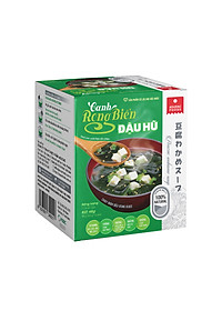 Thùng canh rong biển đậu hũ Asuzac hộp 12 hộp (40g x 12 hộp)
