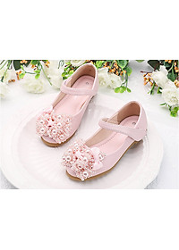 Giày búp bê cho bé gái 3 - 12 tuổi gắn nơ công chúa sang chảnh GE22