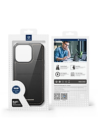 Ốp Lưng Da Sạc Từ Tính Dành Cho iPhone 15 ProMax/ iPhone 15 Pro/ iPhone 15 Plus/ iphone 15 DUX DUCIS Rafi Series_ Hàng chính hãng