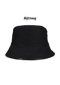 Mũ tai bèo, Nón bucket 2 mặt cho nam và nữ vải cotton cao cấp