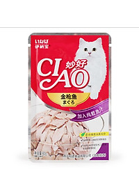 Sốt cho mèo Pate cho mèo Ciao 60gr