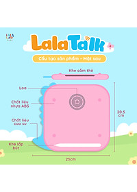 Đồ Chơi Máy Đọc Thẻ Flashcard Song Ngữ Học Tiếng Anh Lalatalk Kết Hợp Bảng Viết Tự Xóa Thông Minh - Lalala Baby