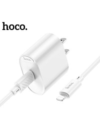 Bộ Sạc Nhanh PD 20W Cho iPhone, iPad Hoco C76Plus/CS13/C109 - Hỗ trợ sạc nhanh 0-50% Pin trong 30p - Hàng Chính Hãng