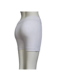 Quần Legging Nữ Bosimaz MS342 đùi không túi màu trắng cao cấp, thun co giãn 4 chiều, vải đẹp dày, thoáng mát.