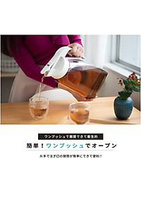 Bình đựng nước uống lạnh Asvel Drink Vio 3.1L hàng nội địa Nhật Bản