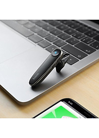 Tai nghe bluetooth Hoco E49 pin siêu trâu 20H đàm thoại/nghe nhạc liên tục, sạc đầy trong 15 phút (Hàng chính hãng)