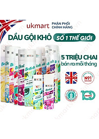 Dầu Gội Khô Batiste 200ml Dry Shampoo Gội khô Anh Chính Hãng 100% UK
