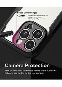 Ốp lưng dành cho iPhone 15 Pro Max/15 Pro/15 Plus/15 RINGKE Fusion X - Hàng Chính Hãng