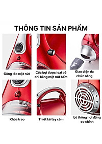 Máy hút bụi đa năng 8in1 SOKANY SK13048 loại CÓ DÂY, công suất cực mạnh 36000W, vừa hút vừa thổi bụi, làm sạch mọi ngóc ngách trong nhà - HÀNG CHÍNH HÃNG