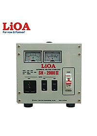 ỔN ÁP LIOA SH 2000II 2KVA,BIẾN THẾ ĐIỆN 220V XUỐNG 110V DẢI ĐIỆN 150V-250V
