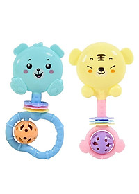 Bộ đồ chơi lục lạc 7 món các nhân vật ngộ nghĩnh, vui nhộn dành cho bé, chất liệu an toàn phù hợp với trẻ nhỏ