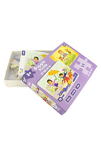 Đồ Chơi Xếp Hình Giggle Puzzle, Đồ Chơi Tư Duy Cho bé 3 - 8 Tuổi