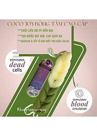 Bông Tắm Dài Mềm Mại Coco Joy