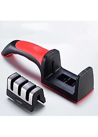 Dụng cụ mài dao kéo KGZ08 đa năng cực sắc bén dễ sử dụng, tốc độ nhanh tiện lợi (màu ngẫu nhiên) 3rãnh- Hàng chính hãng