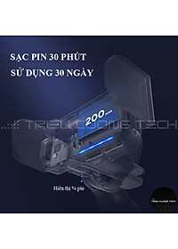 Giá Đỡ Điện Thoại Xe Hơi Ô Tô Hợp Kim Nhôm - Nút Ấn Thông Minh - Tư Do Xoay Chuyển 360 Độ - Kẹp Cánh Thông Gió Điều Hòa Hoặc Dùng Đế Hit Kèm Theo - Mini Nhỏ Gọn Tiện Lợi - Triều Cường Tech - Hàng Chính Hãng 