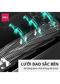 Máy Hủy Tài Liệu 15L Cao Cấp Deli - Máy Huỷ Giấy 15 Lít Phù Hợp Cho Bảo Mật Giấy Tờ Trong Doanh Nghiệp, Văn Phòng, Nhà Trường - Hàng Chính Hãng - ET023