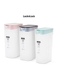 Bình nước LocknLock One Handed HAP818 - Tay cầm và nắp đậy tiện lợi - Nhựa PP - Dung tích 2.1L