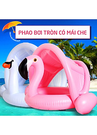 Phao bơi xỏ chân Thiên Nga có mái che DPZC5