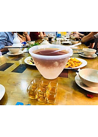 BỘ BÁT ƯỚP RƯỢU LẠNH ĐA NĂNG TIỆN LỢI , GỒM 1 BÁT ĐỰNG RƯỢU , 1 BÁT ĐỰNG ĐÁ , 1 GÁO MÚC RƯỢU