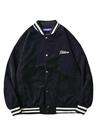 ÁO KHOÁC KAKI NHUNG GÂN Thêu Aiteeins (M2740 - Ảnh Thật)