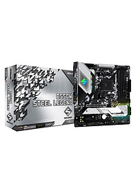 Bo mạch chủ Mainboard ASRock B550M Steel Legend Supports 3rd Gen AMD AM4 Ryzen – Hàng Chính Hãng