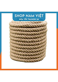 Dây Thừng Trang Trí Nhà Cửa Sợi Gai Tự Nhiên (Bán Theo Mét)