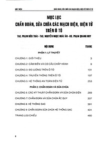 Chẩn Đoán, Sửa Chữa Các Mạch Điện, Điện Tử Trên Ô Tô - STK