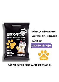 Cát Đất Sét Vệ Sinh Cho Mèo Catsme 8L Nhiều Mùi