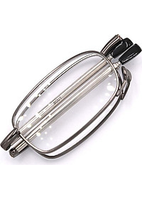 Kính lão gọng xếp 868 màu xám 1 độ_nữ