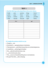 Sách Trọng Tâm Ngữ Pháp Tiếng Anh Lớp 8 - Tập 1 (Tái Bản 01)