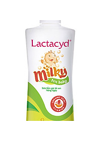 Bộ 3 chai Sữa Tắm Gội Trẻ Em Lactacyd Baby Extra Milky Làm Sạch Dịu Nhẹ và Dưỡng Ẩm Vượt Trội 500ml/chai