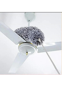 Chổi Lông Quét Trần Nhà Quét Bụi Mạng Nhện Trên Cao Uấn Dẻo Đồ Dài Co Giãn Lên Đến 2,8m Cán Inox Xoay 360