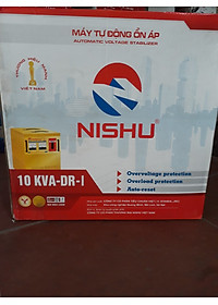 ỔN ÁP NISHU 10KW GIẢI 50-250V THM CÓ 3 ĐỒNG HỒ