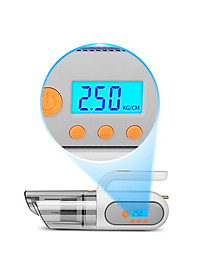 Máy Hút Bụi Và Bơm Lốp Ô Tô - Công Suất 120W 4 in 1 Bơm/Hút/Đèn Chiếu Sáng/Đồng Hồ Đo Áp Suất Lốp - K1074