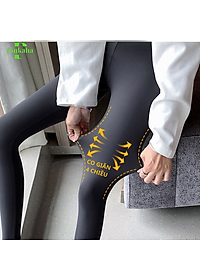 Quần Legging Nữ Dài Cạp Cao Đẹp Cao Cấp PINKAHA Nâng Mông Vải Thun Cotton Siêu Co Giãn 4 Chiều Ôm Sát