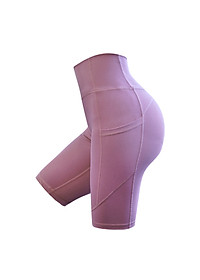 Quần Gym Yoga Form Lửng Tạo Dáng Mông Đào Cleacco , Chất Liệu Co Giãn 4 Chiều , Thoải Mái , Dáng Đẹp - Hàng Chính Hãng BORO SPORT