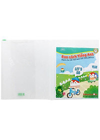 Bao Sách Tiếng Anh Let's Go - Dành Cho Các Loại Sách Khổ 220x280mm - Fahasa