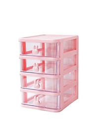 Kệ Đựng Mỹ Phẩm Thỏ Nhiều Tầng Có Sticker Dễ Thương