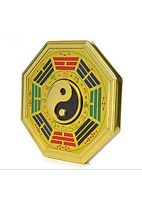 Gương bát quái âm dương size trung
