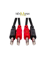 Cặp Dây Cáp Loa Kiểm Âm Hosa 2 Đầu 6ly Stereo TRS CSS-201, CSS-202, CSS-203 Balanced 1/4 in CSS201, CSS202, CSS203 Studio Monitor Cable Hàng Chính Hãng - Kèm Móng Gẩy DreamMaker