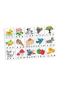 Đồ chơi gỗ Bộ ghép hình học chữ Tiếng Việt | Winwintoys 65442 | Phát triển trí tuệ và làm quen mặt chữ