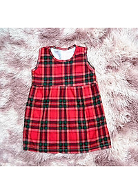 Váy đầm bé gái sát nách thun cotton co giãn giao nhiều hoạ tiết khác nhau cho khách MamLa