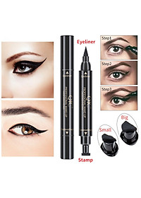 Bút kẻ mắt 2 đầu QIC chính hãng siêu hot - không thấm nước không trôi (1 cây)