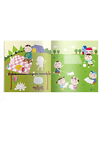 Sách Chuyến dã ngoại của mèo mun - Sticker IQ