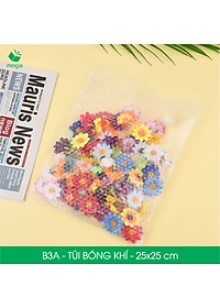 B3A - 25x25 cm - 100 Túi bóng khí chống sốc đóng hàng - Túi gói hàng, bọc chống sốc, xốp chống sốc