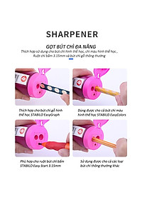 Chuốt bút chì hình thể học STABILO EASYgraph PSE4502R  màu xanh lá đậm (thuận tay phải)