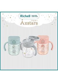 Ống hút S-15 chống sặc AXSTARS Richell Nhật Bản - 2 bộ | Baby