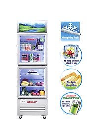 Tủ Mát Inverter Sanaky VH-408W3L (340L) - Hàng Chính Hãng - Chỉ giao tại HCM