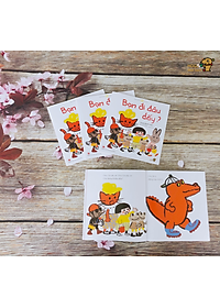 Truyện Ehon bé 1-2-3 tuổi - Bạn đi đâu đấy?